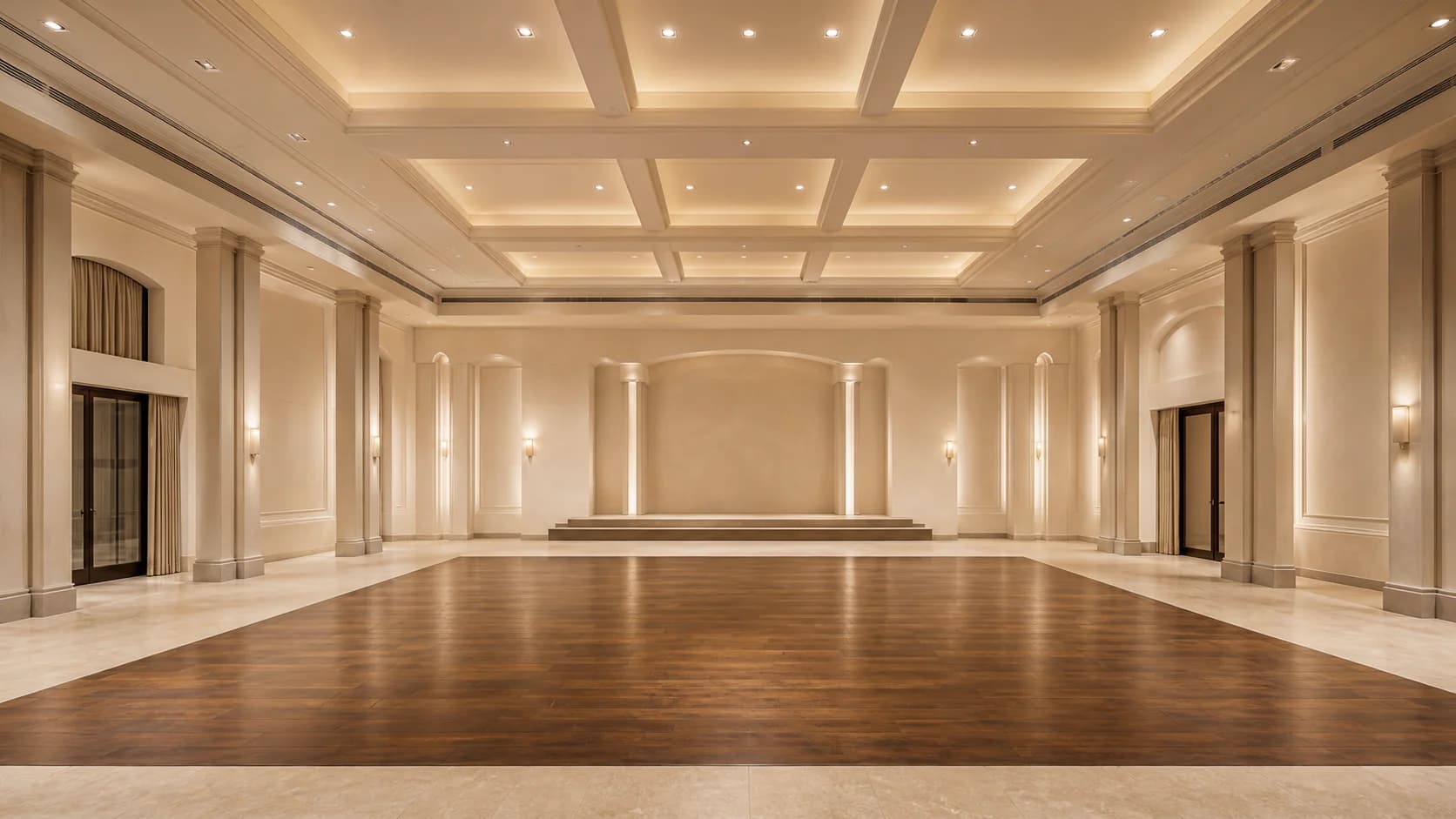 Same room · Progressive transformation: Empty room
